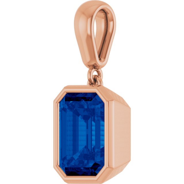 14k-rose-lab-grown-blue-sapphire-pendant